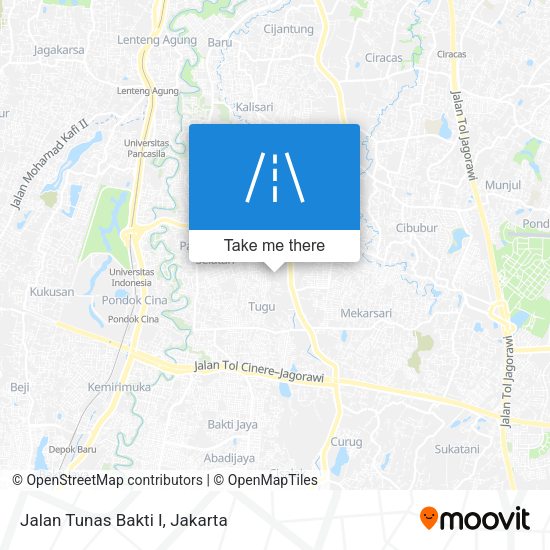 Jalan Tunas Bakti I map