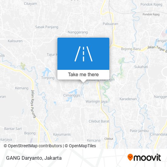 GANG Daryanto map