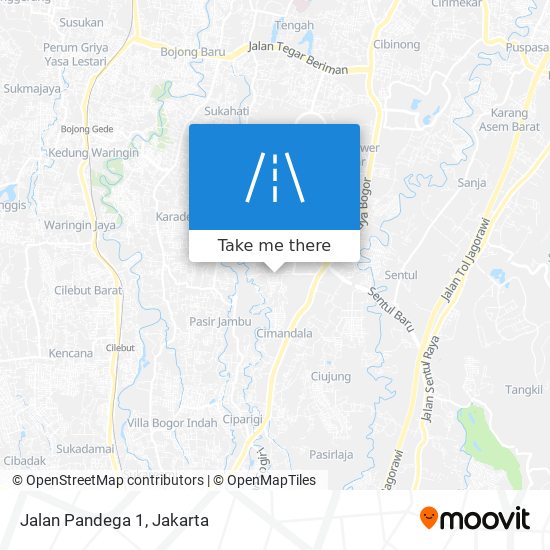 Jalan Pandega 1 map