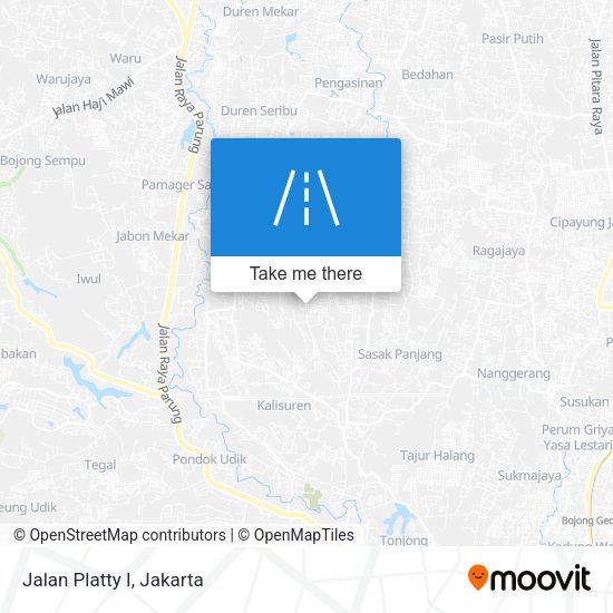 Jalan Platty I map