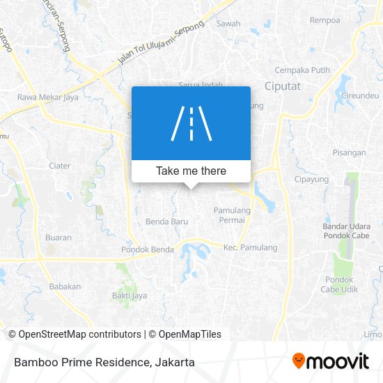 Bamboo Prime Residence map
