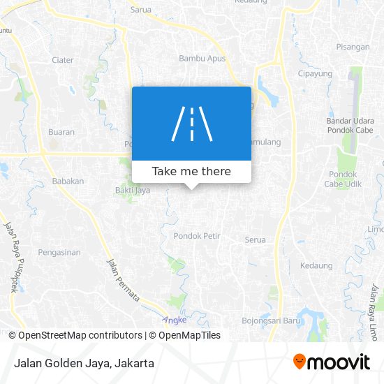 Jalan Golden Jaya map