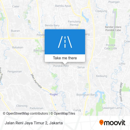 Jalan Reni Jaya Timur 2 map