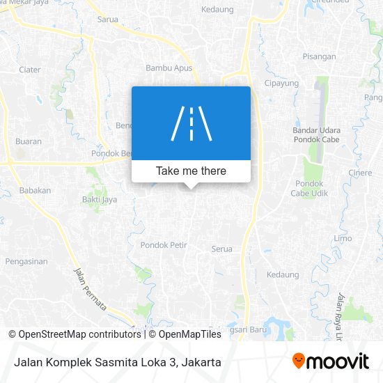 Jalan Komplek Sasmita Loka 3 map