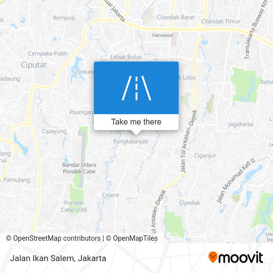 Jalan Ikan Salem map