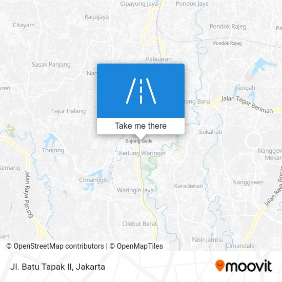 Jl. Batu Tapak II map