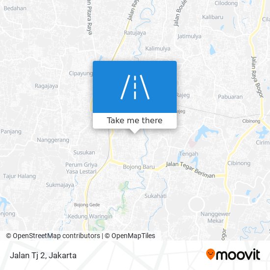 Jalan Tj 2 map