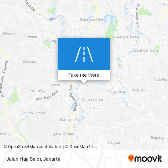 Jalan Haji Saidi map