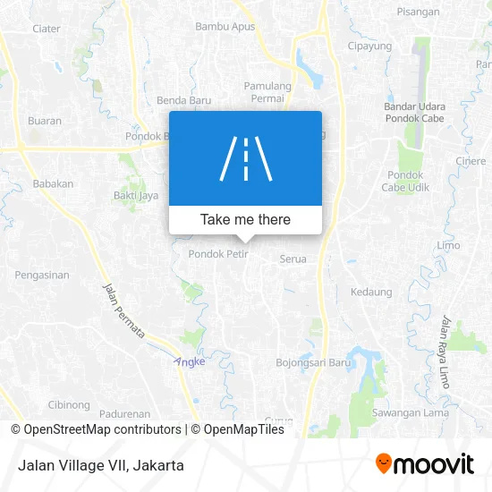 Jalan Village VII map