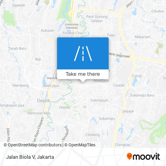 Jalan Biola V map