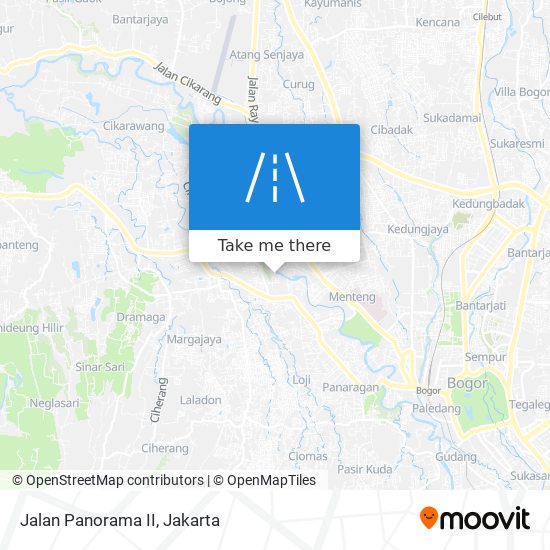 Jalan Panorama II map