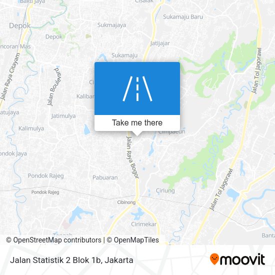 Jalan Statistik 2 Blok 1b map