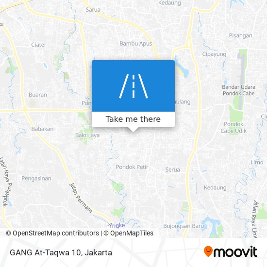 GANG At-Taqwa 10 map