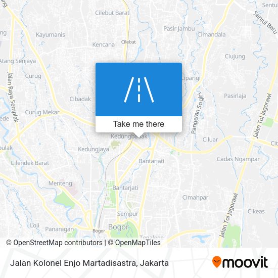 Jalan Kolonel Enjo Martadisastra map