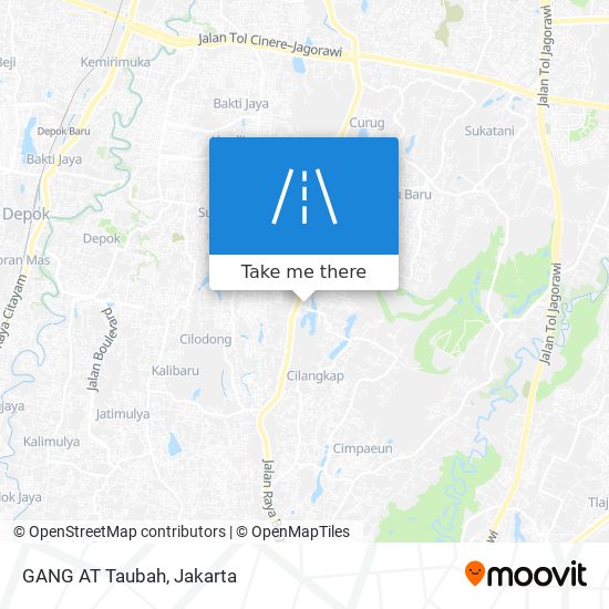 GANG AT Taubah map