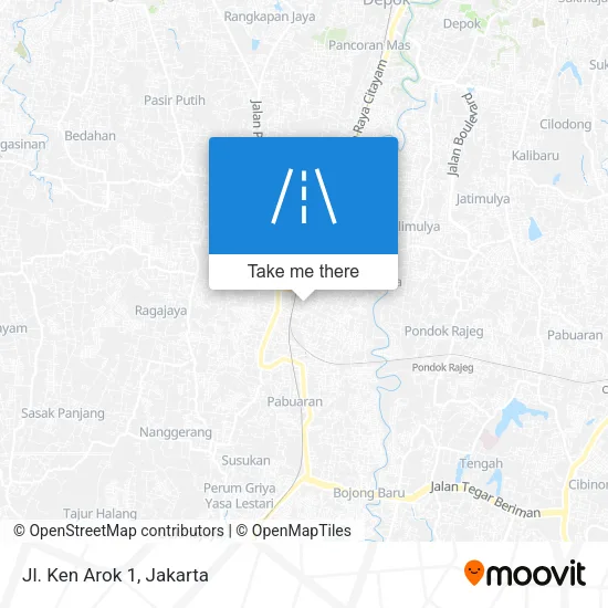 Jl. Ken Arok 1 map