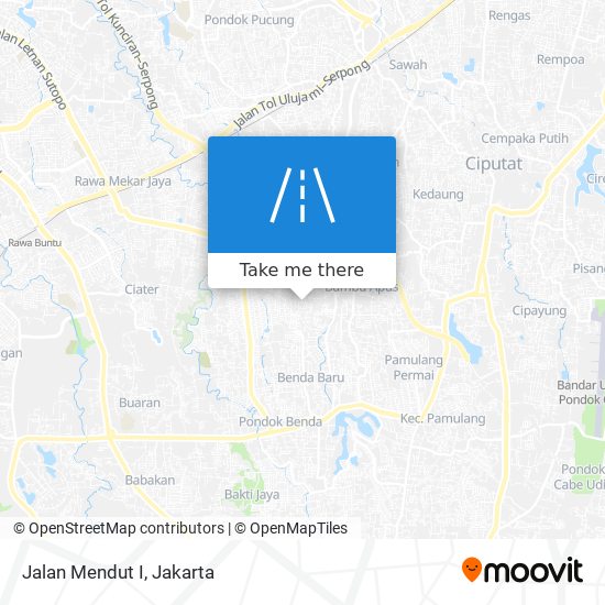 Jalan Mendut I map