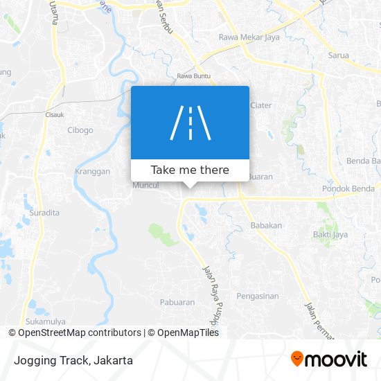 Jogging Track map