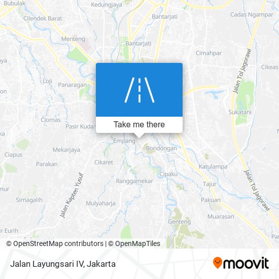 Jalan Layungsari IV map