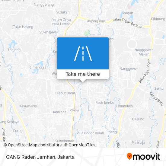 GANG Raden Jamhari map