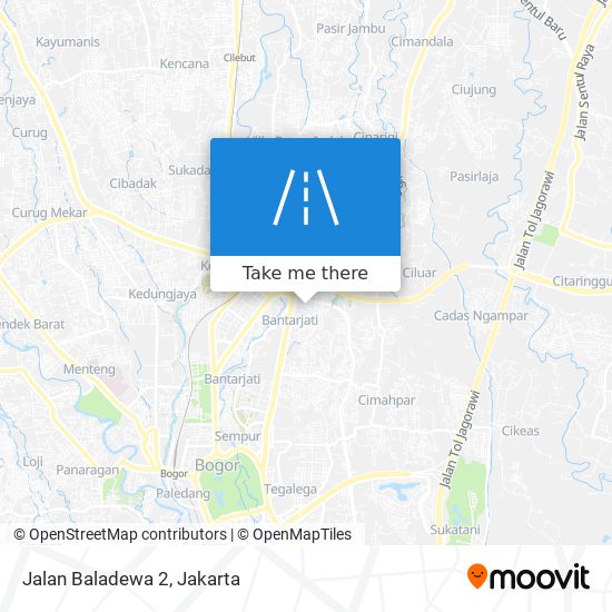 Jalan Baladewa 2 map