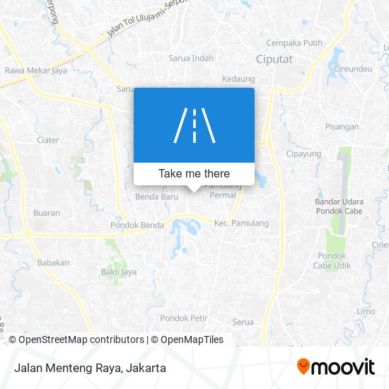 Jalan Menteng Raya map