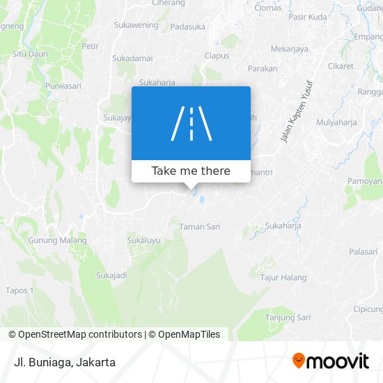 Jl. Buniaga map