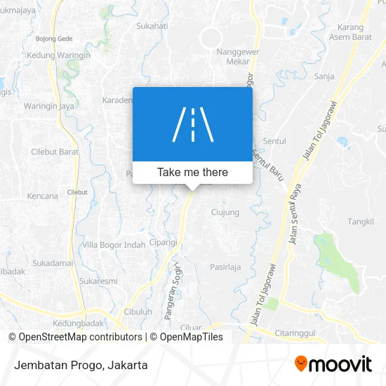Jembatan Progo map