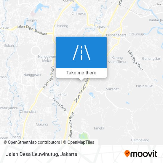 Jalan Desa Leuwinutug map