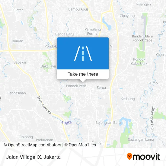 Jalan Village IX map