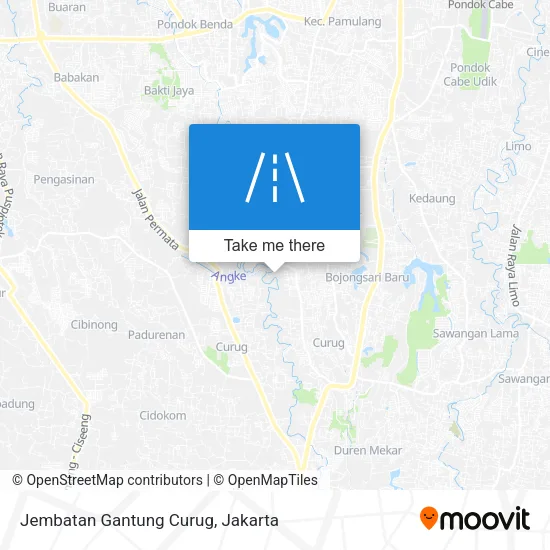 Jembatan Gantung Curug map
