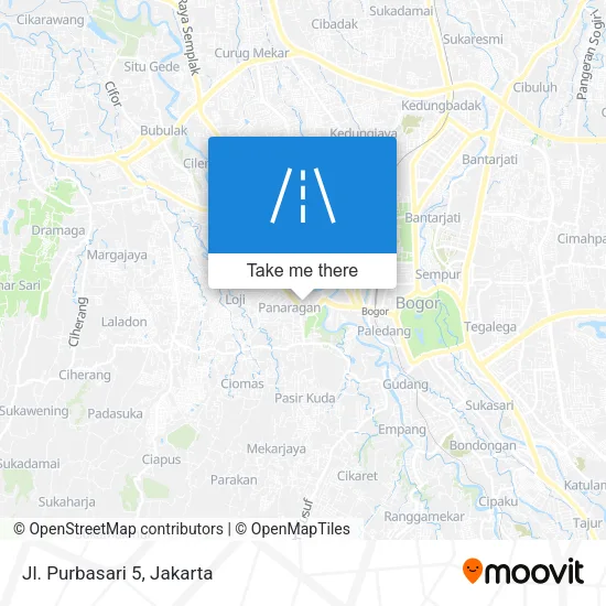 Jl. Purbasari 5 map