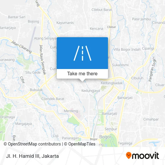 Jl. H. Hamid III map