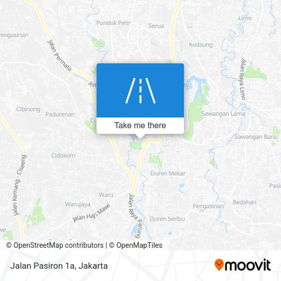Jalan Pasiron 1a map