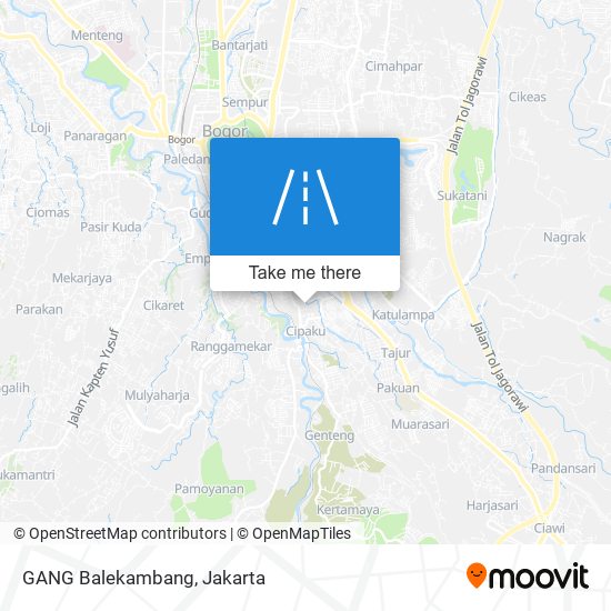 GANG Balekambang map