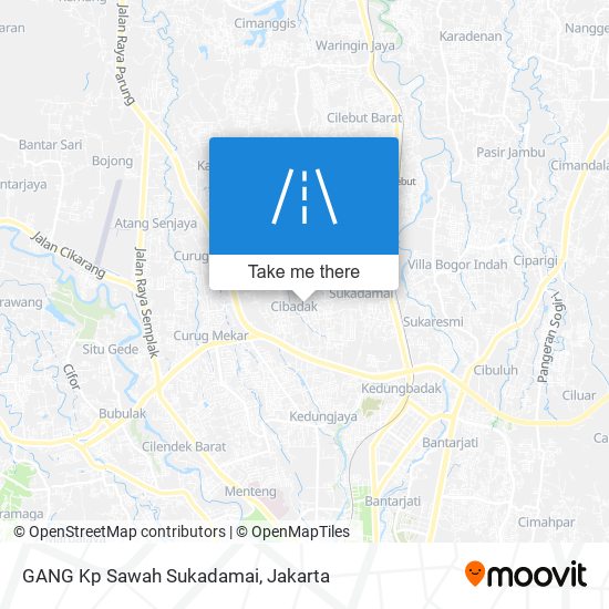 GANG Kp Sawah Sukadamai map