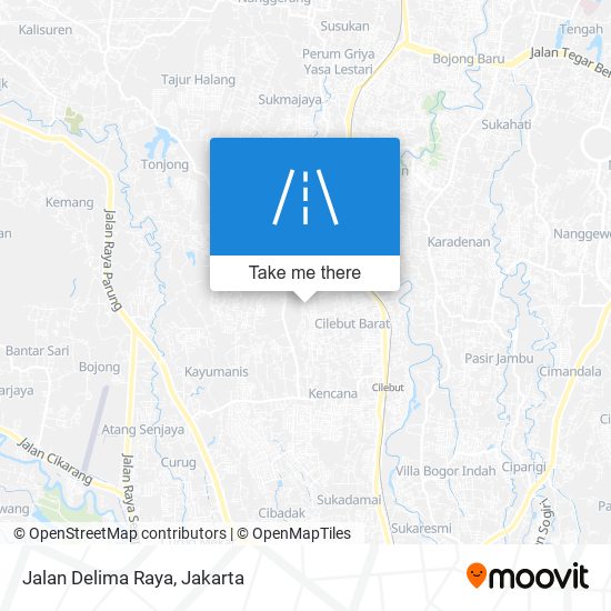 Jalan Delima Raya map