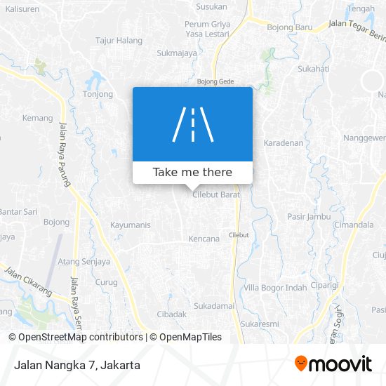 Jalan Nangka 7 map