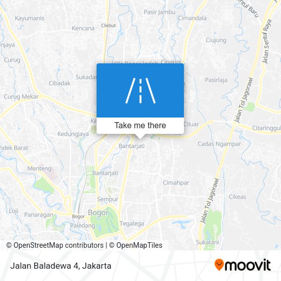 Jalan Baladewa 4 map