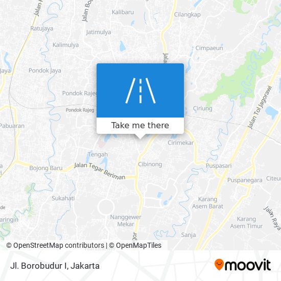 Jl. Borobudur I map