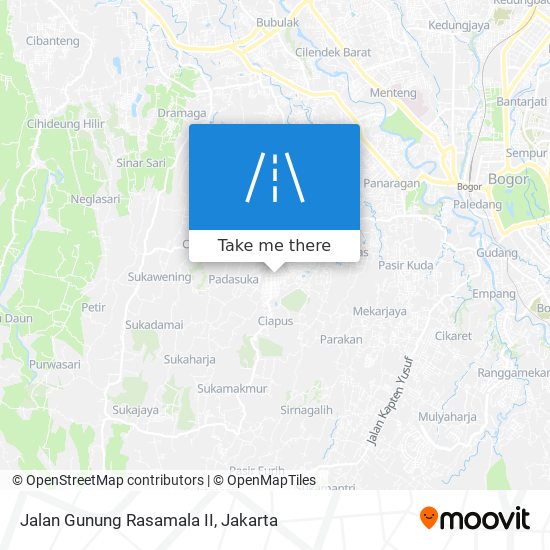 Jalan Gunung Rasamala II map