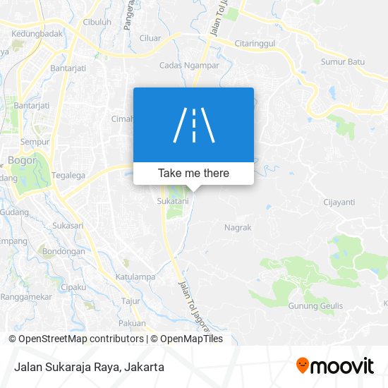 Jalan Sukaraja Raya map