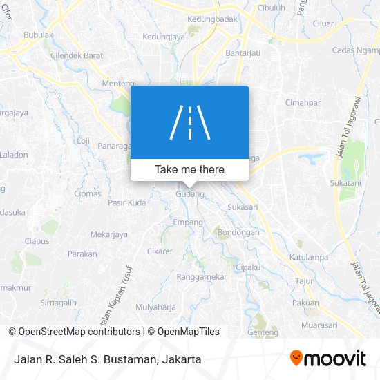 Jalan R. Saleh S. Bustaman map