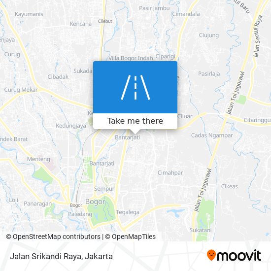 Jalan Srikandi Raya map