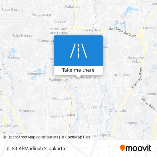 Jl. Sit Al-Madinah 2 map