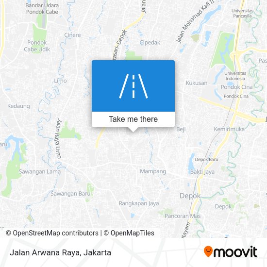 Jalan Arwana Raya map