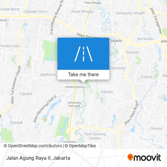 Jalan Agung Raya II map