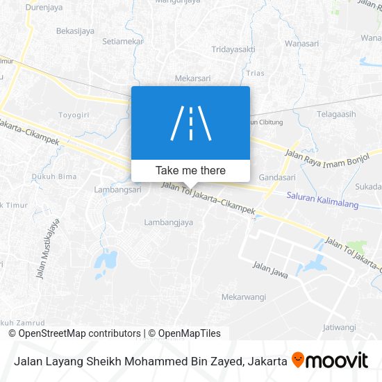 Jalan Layang Sheikh Mohammed Bin Zayed map