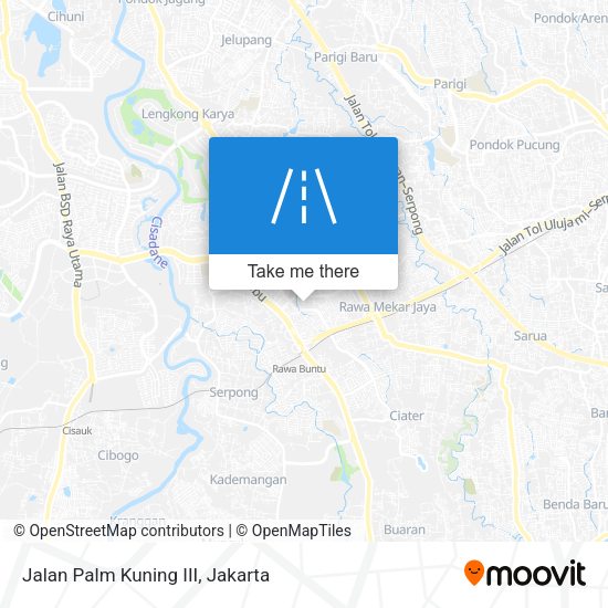 Jalan Palm Kuning III map