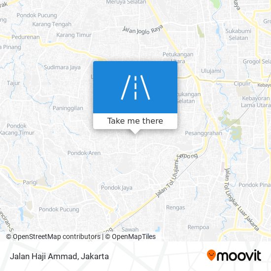 Jalan Haji Ammad map